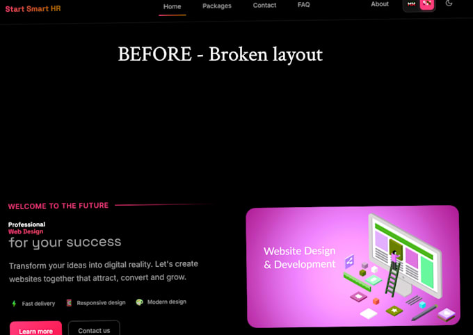 debug and fix your broken website code fast