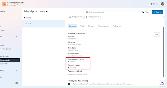 fix or create verified fb business manager and ad account