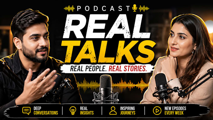 create podcast thumbnails design that gets clicks