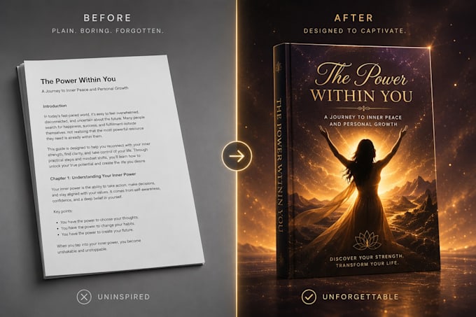 design a premium ebook, workbook, lead magnet PDF or digital guide