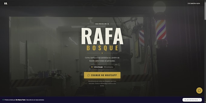 build a modern and responsive react landing page