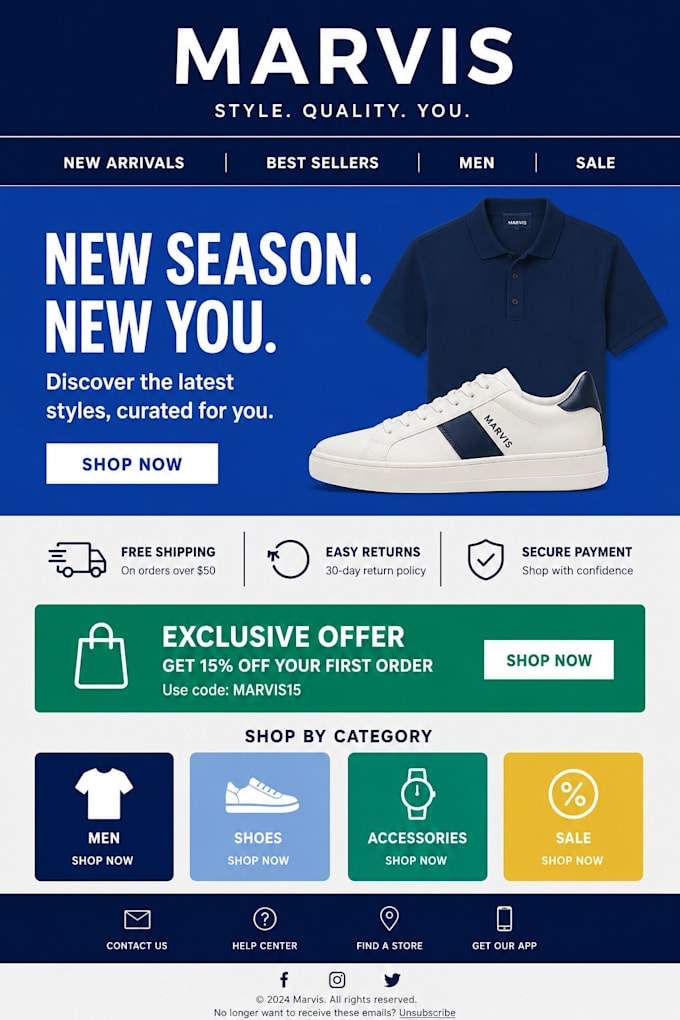 create and setup professional email campaigns automation