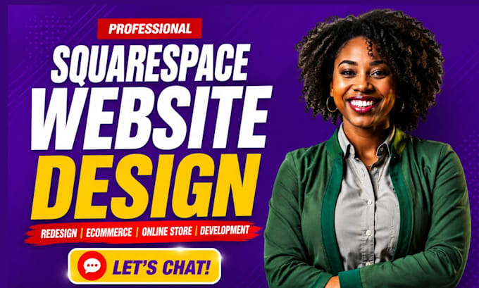 squarespace website design redesign ecommerce website online store development