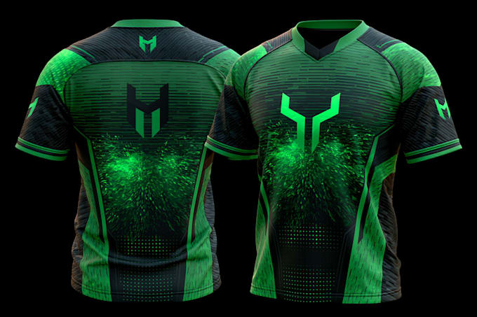 design a full print sublimation jersey, esports jersey,