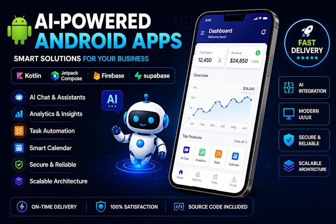 build a modern ai powered android app using bolt