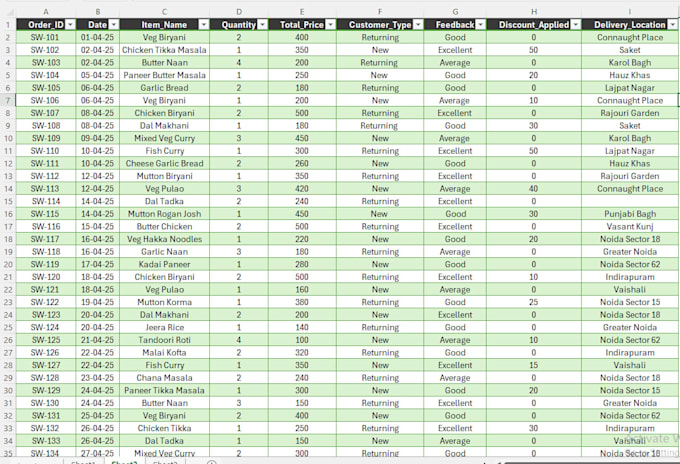 do data cleaning in excel