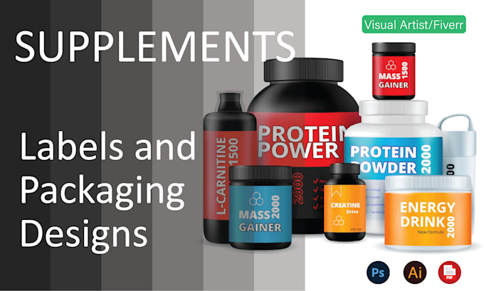 design supplements fda labels and skincare products packaging