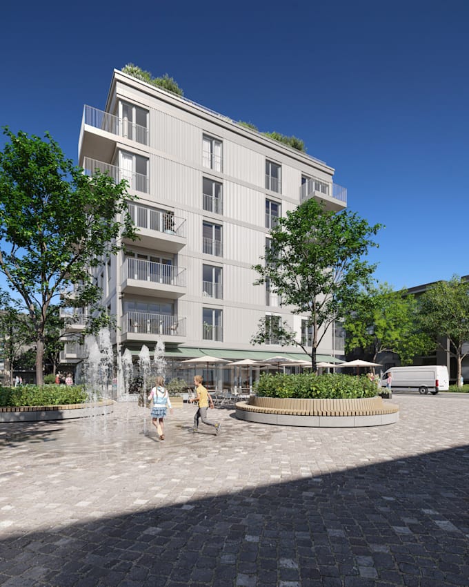 create photorealistic architectural renderings