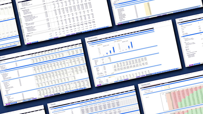 build an investor ready 3 statement financial model with dcf