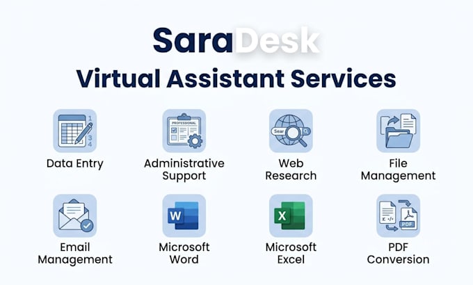 be your virtual assistant for admin and business support