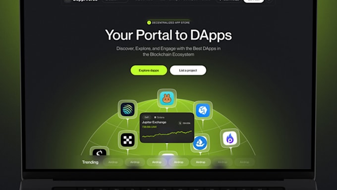 do a secure web3 dapp, defi platform, uniswap dex, solana or evm block app