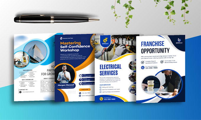 redesign edit update or create business flyer design