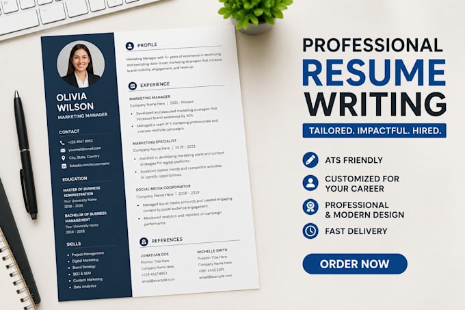 provide professional resume and cover letter services