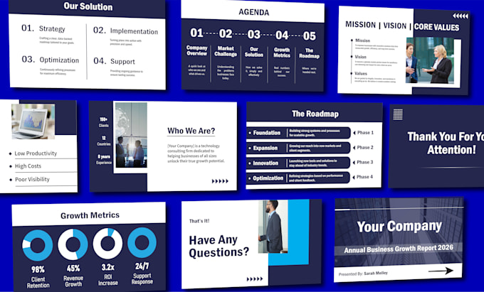 design powerpoint presentation, canva and google slides