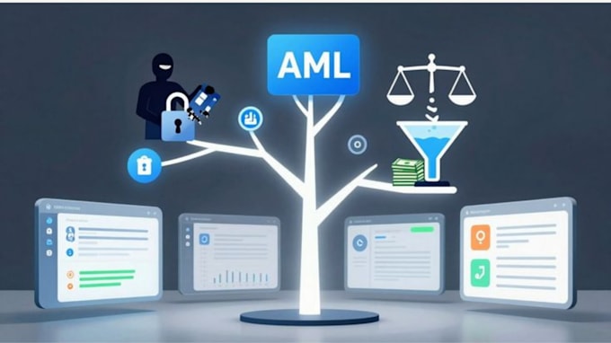 write aml policy, kyc compliance and due diligence documents