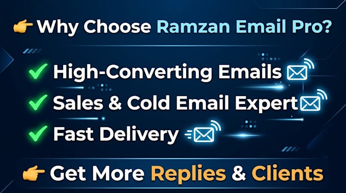 write high converting business emails and cold emails