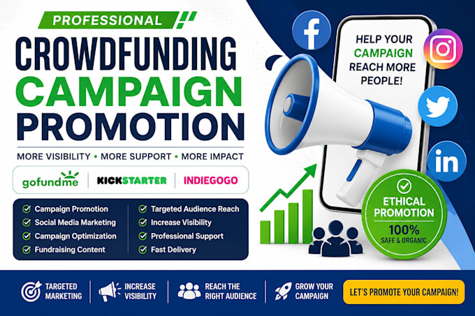 do crowdfunding campaign promotion and marketing