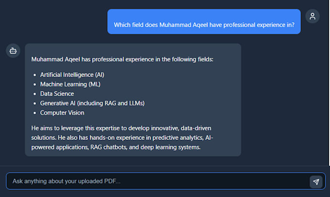 build ai chatbot, rag chatbot, PDF chatbot using langchain, langgraph and