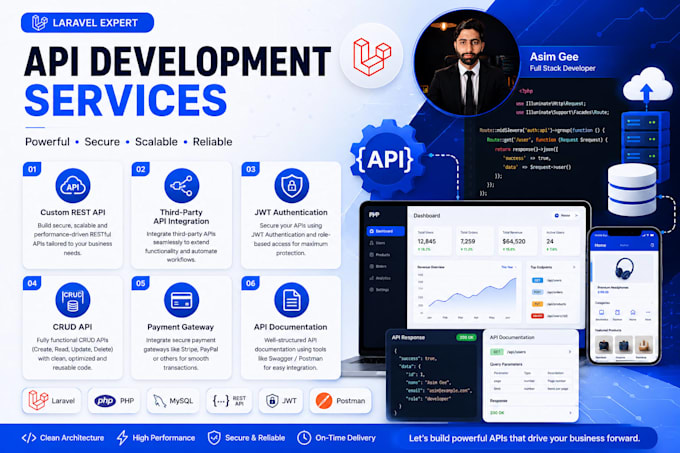 develop laravel rest API