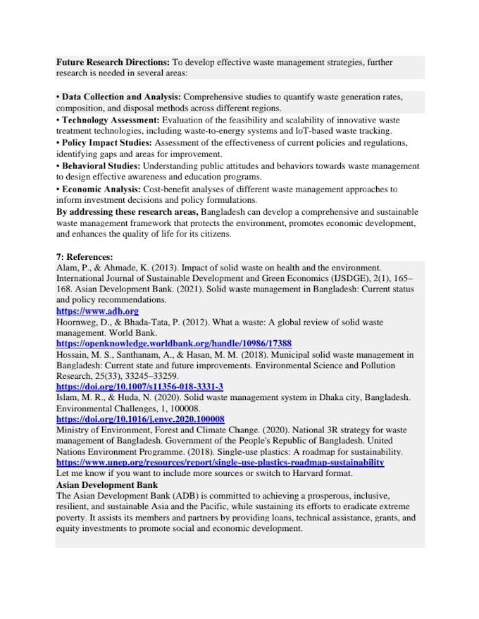 format and structure your word document into a professional report