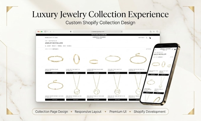 design or redesign your shopify store, website and ecommerce store