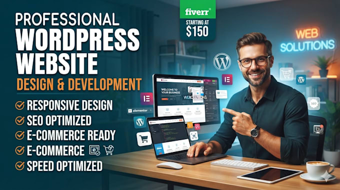 design a modern wordpress website with eleminator