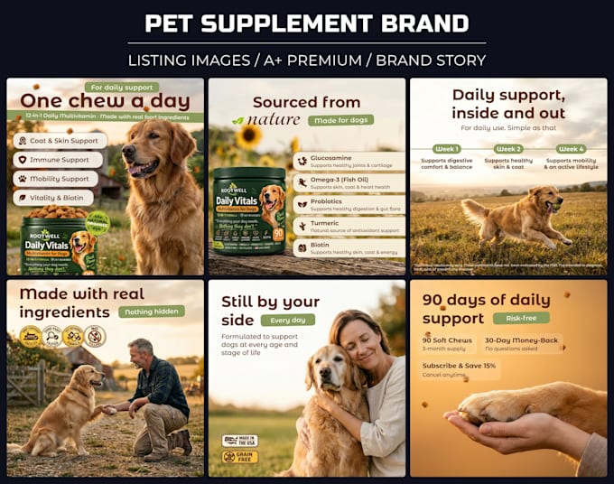 design a professional amazon storefront for your brand