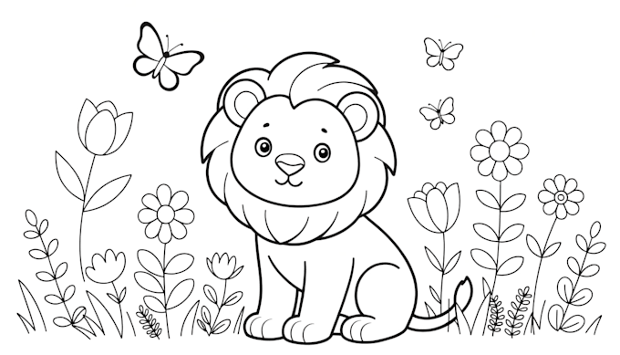 coloring book pages and book cover for amazon KDP