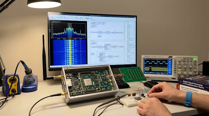develop dsp based sdr radio receiver and wireless communication systems