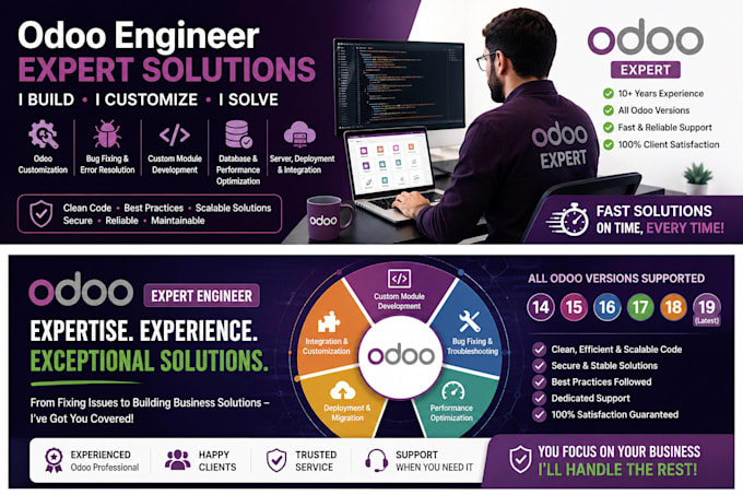 fix odoo errors bugs and issues quickly and professionally