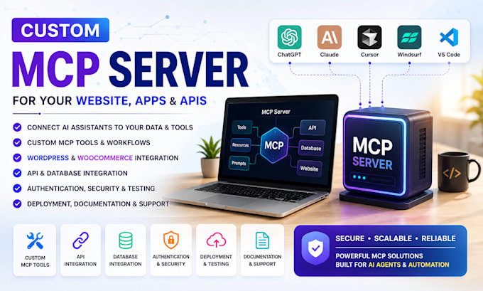 build a custom mcp server for your website, API or wordpress