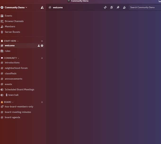 set up a professional discord server for your community