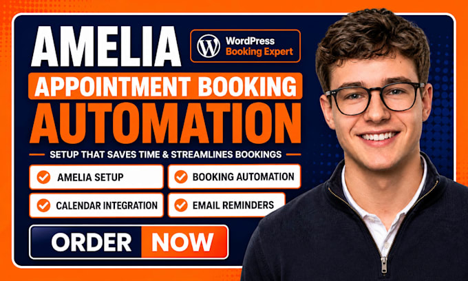 setup amelia appointment booking automation in wordpress