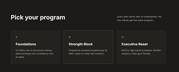 design and code a custom responsive landing page