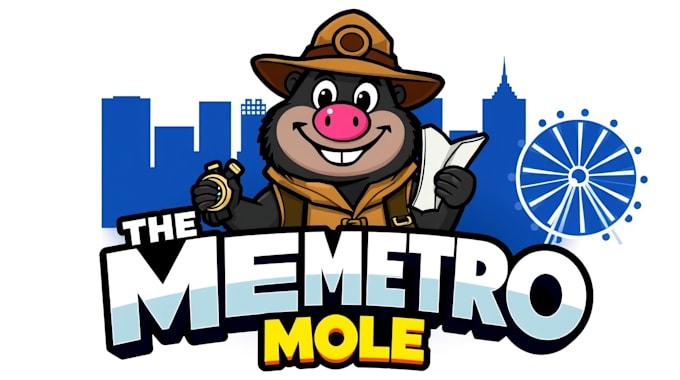 make unique metro mole logo with unlimited revisions
