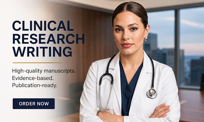 write medical research manuscripts and systematic reviews