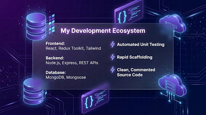 develop a modern web application