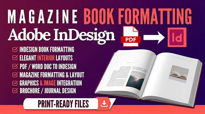 do adobe indesign book formatting, interior book layout indesign magazine layout