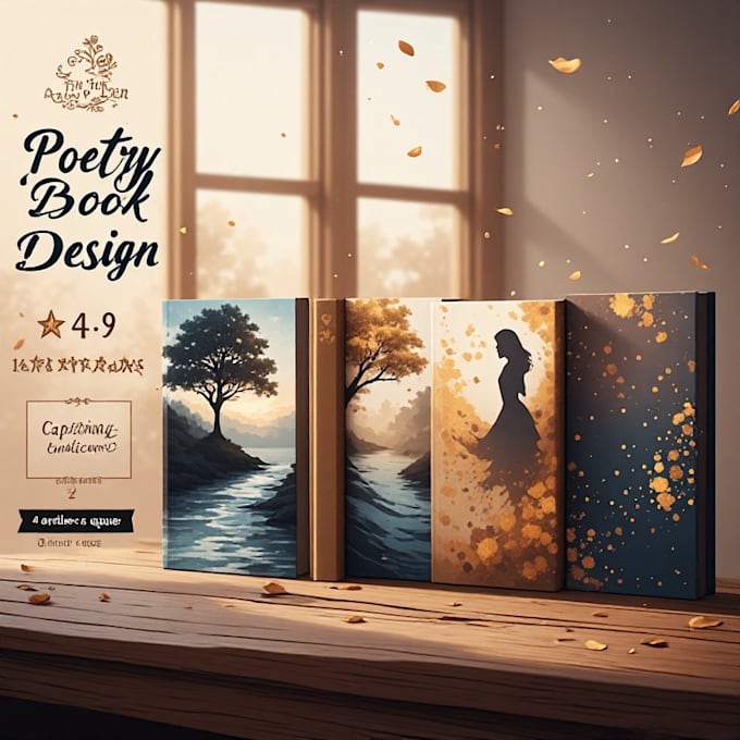 do poetry book cover design