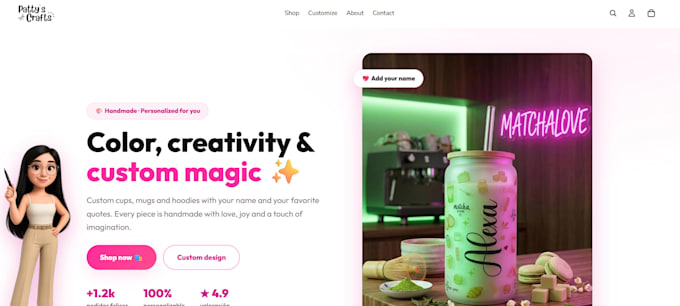 design and build your shopify store with ai