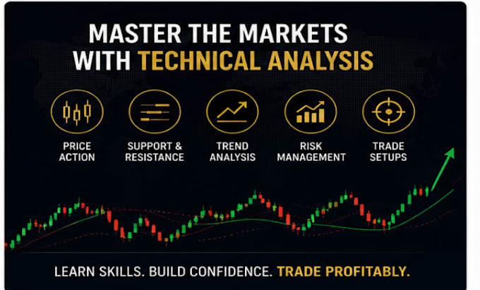 teach professional trading technical analysis for forex, gold, crypto