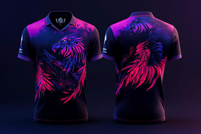 design custom esports gaming jersey