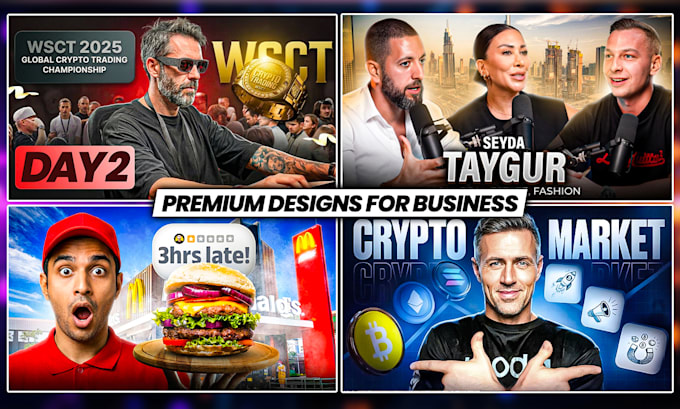 design monthly youtube thumbnails to boost your channel CTR