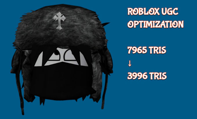 fix and optimize roblox ugc models under 4k tris