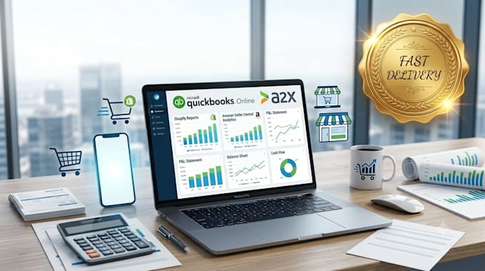 do amazon, shopify and ecommerce bookkeeping with quickbooks and a2x