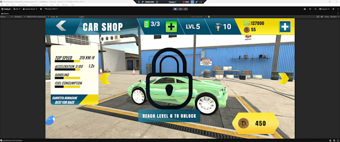 create 3d car racing, parking, or driving simulator games in unity