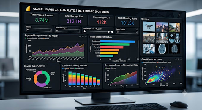 create interactive and impressive dashboards on power bi