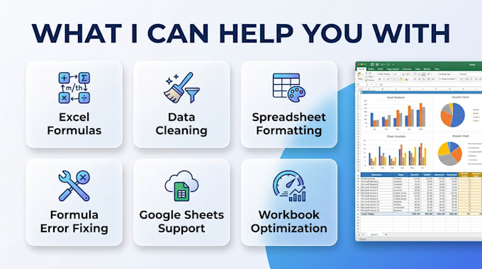 clean, format and organize your microsoft excel spreadsheet