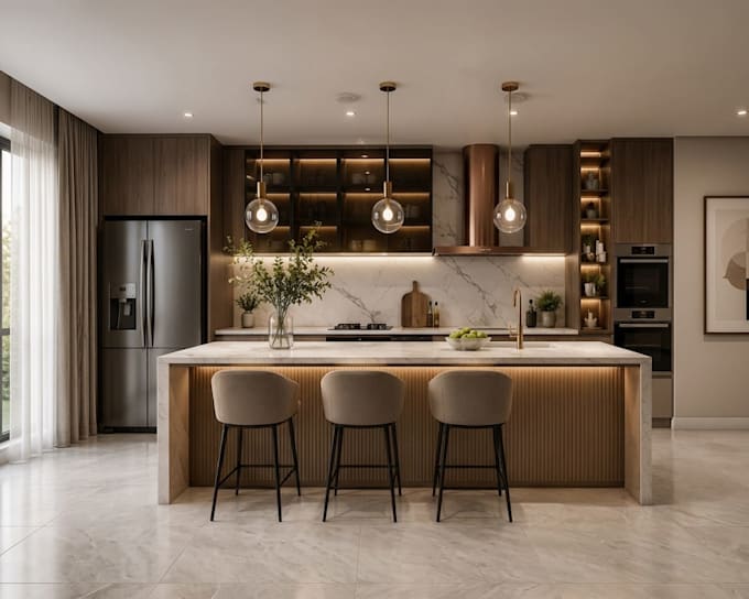 create photorealistic interior design renders using 3ds max and corona renderer