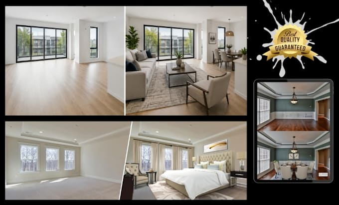 create real virtual staging for real estate